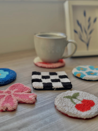 Punch Needle Mug Rug Workshop