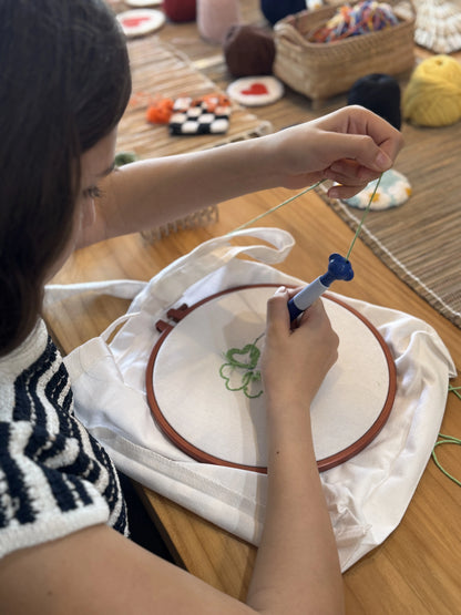 Punch Needle Tote Bag Workshop